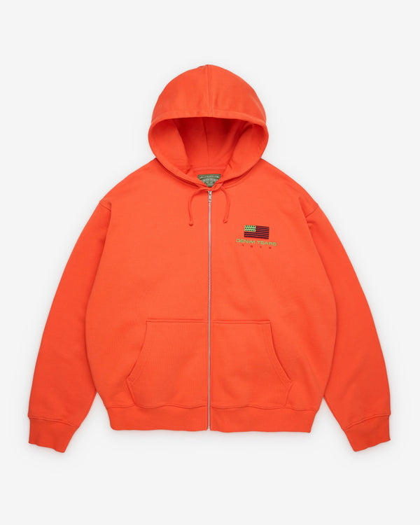 Denim Tears - Men's Pan African Zip Hoodie - (Orange)