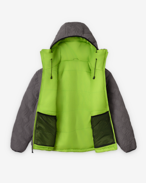 Cease - Men's C's Parka - (Steel/Green)