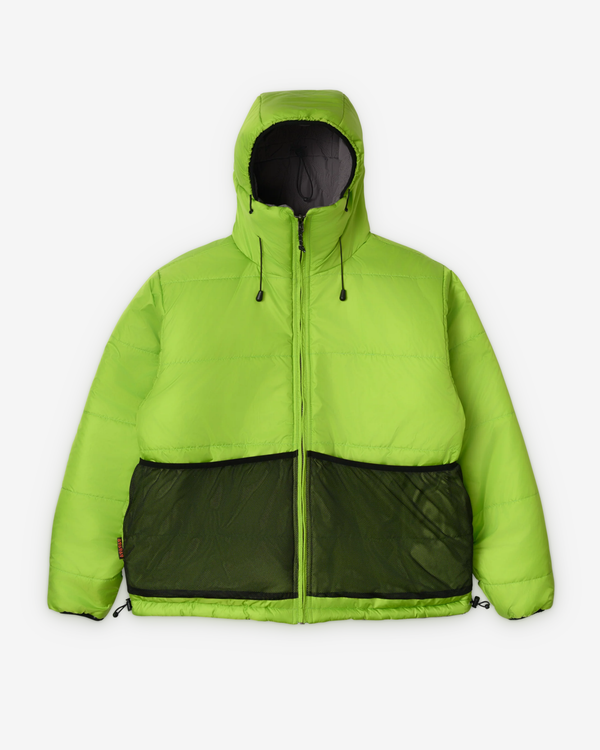Cease - Men's C's Parka - (Steel/Green)