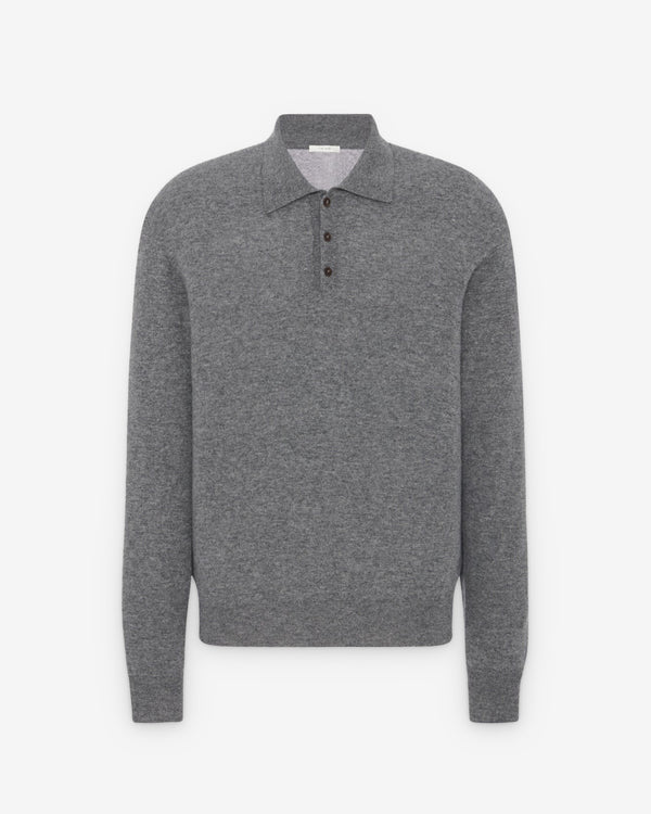 The Row - Men’s Judi Sweater - (Medium Grey Melange)