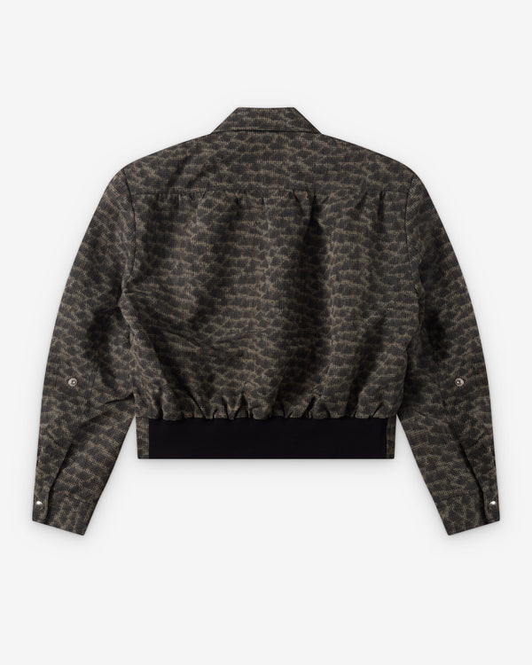 Kiko Kostadinov  - Women's Peregrine Jacket - (Feather Print)