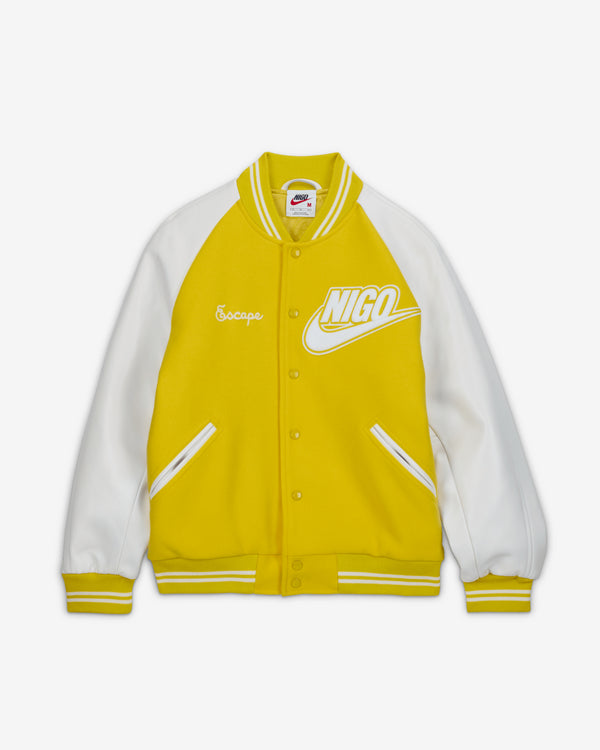 Nike - Nigo Men's Varsity Jacket - (Speed Yellow FV5670-735)