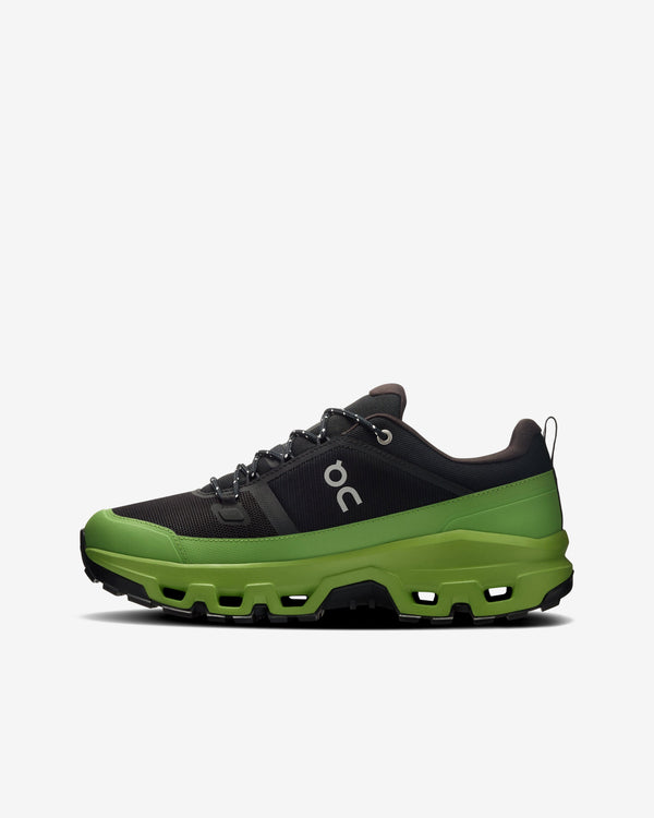On-Running - Men's Sky High Farm Cloudrock Low WP - (Black/Green)