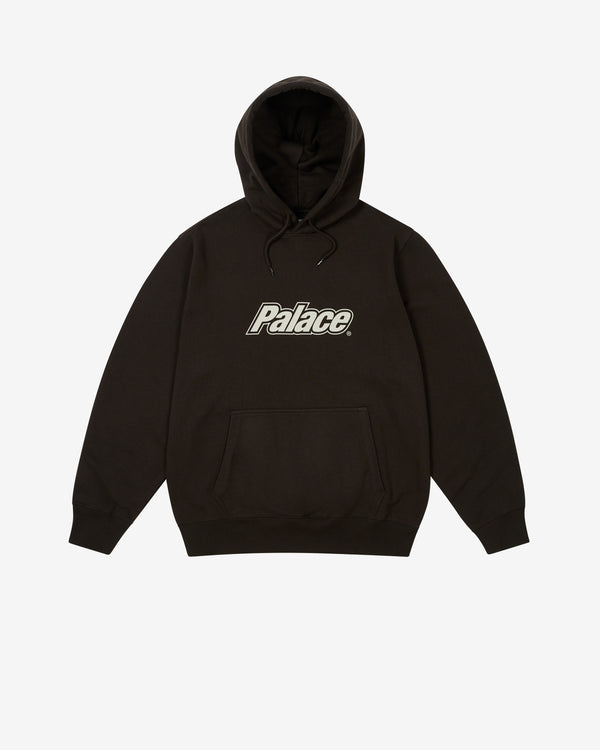 Palace - Men's Border Logo Hood - (Black)