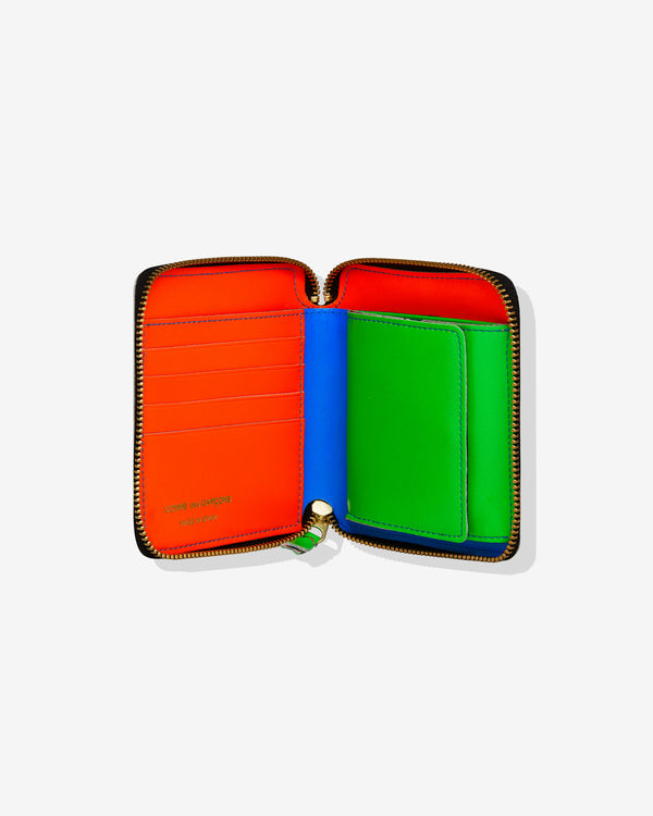 CDG Wallet - Super Fluo - (Blue SA2100SF)