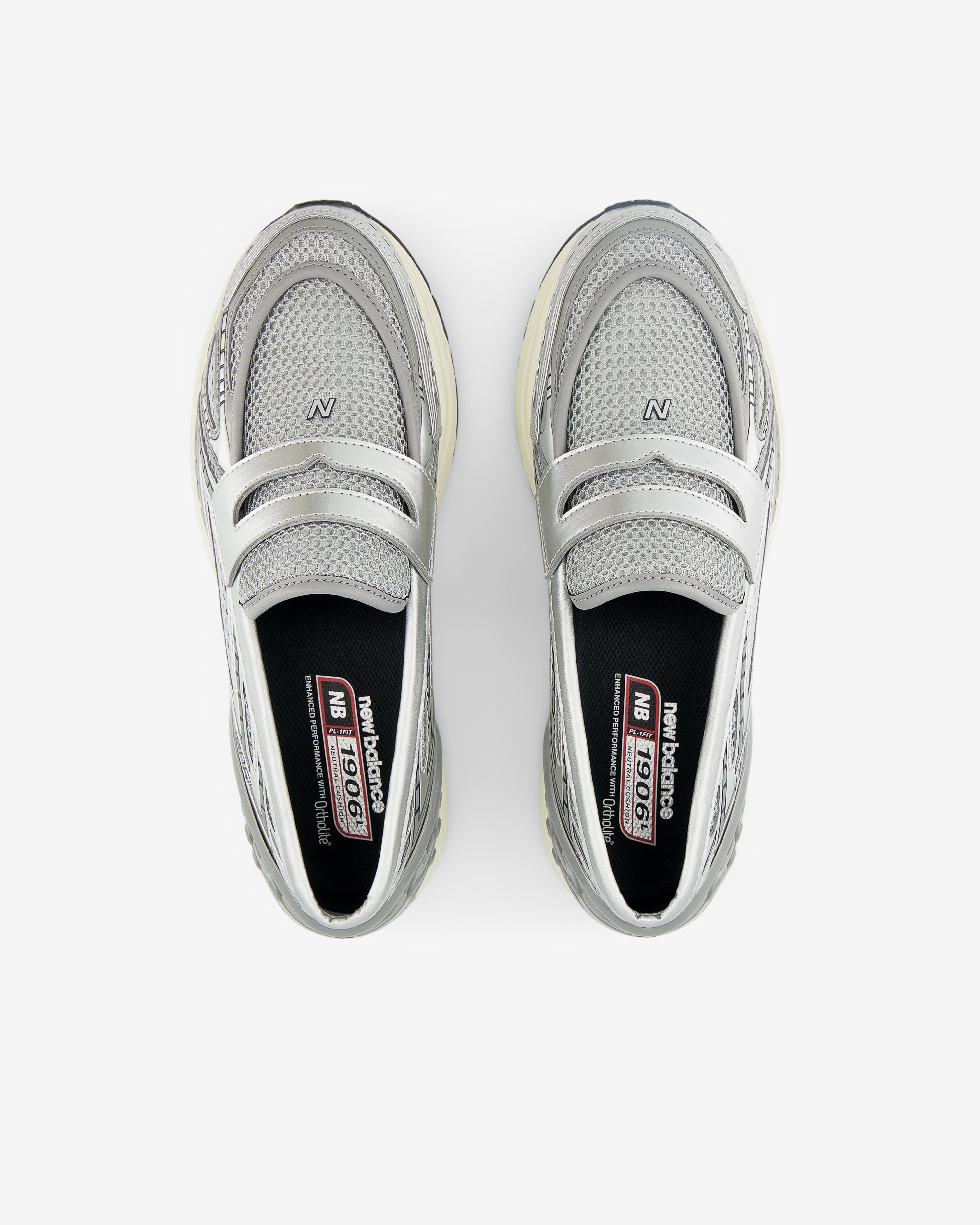 靴 New Balance U1906LAE Silver 27.5 New Balance 1906 Loafer 