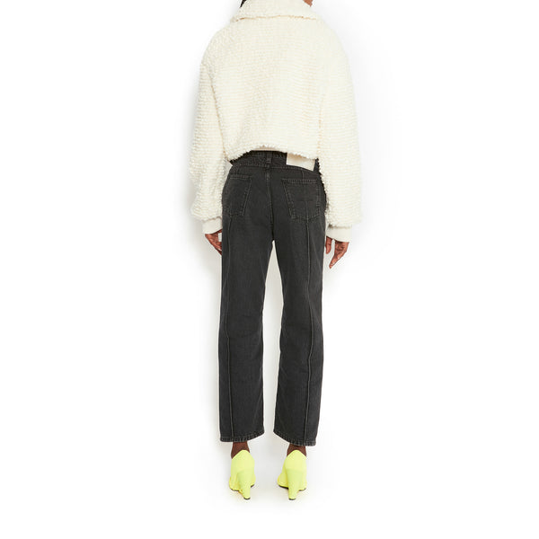 J.W. Anderson - Women’s Chain Link Straight Fit Jeans - (Black)