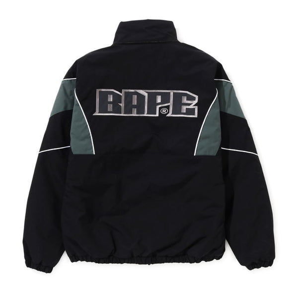 A BATHING APE® - Bape Football Jacket - (Black)