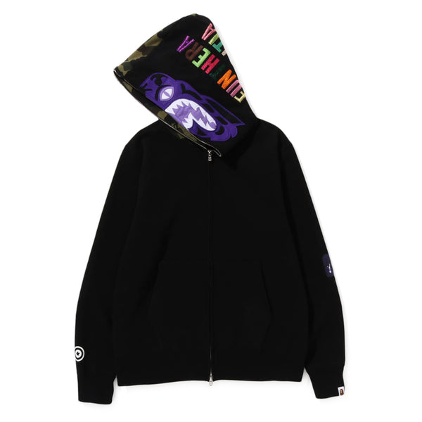 A BATHING APE® - 1st Camo Tiger Full Zip Hoodie - (Black)