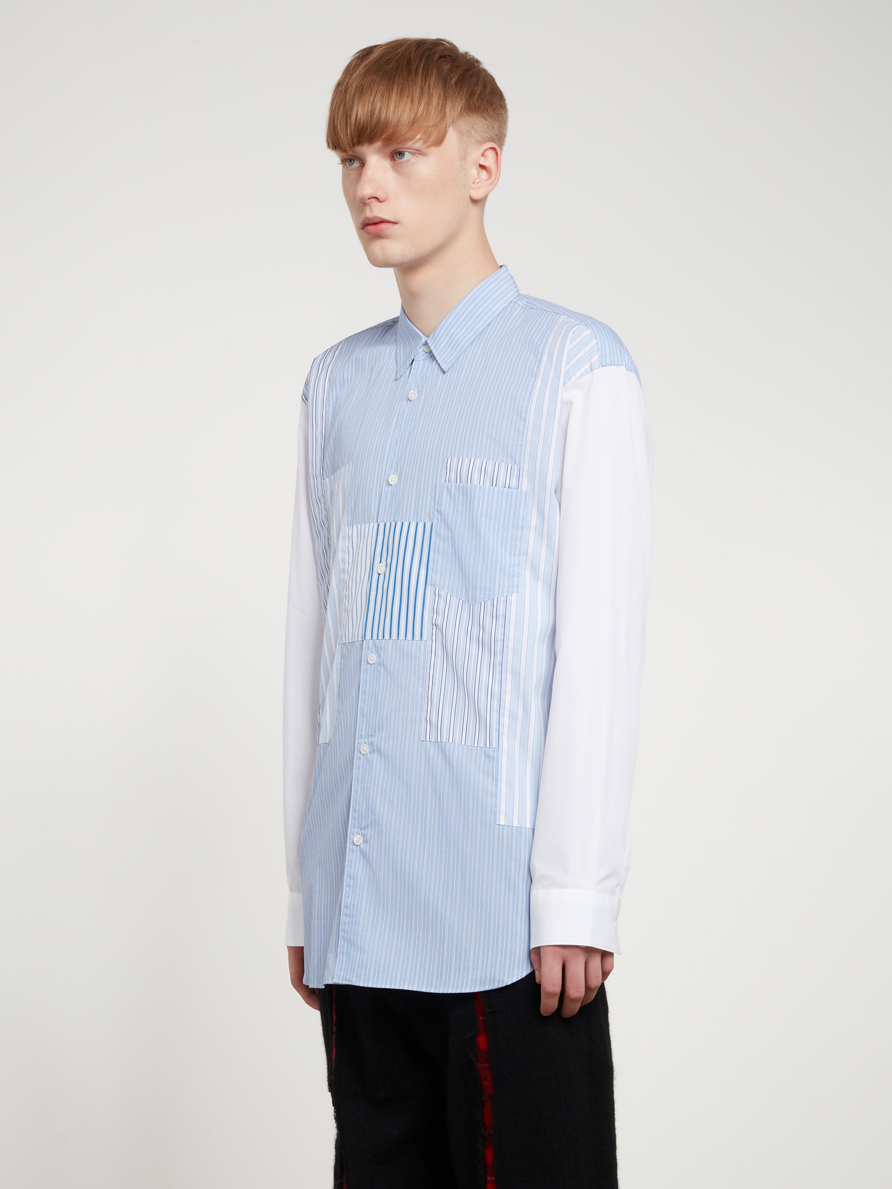 Comme des 2024 garcons shirt patchwork