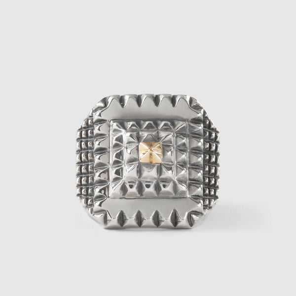 Natural Instinct - Vertex Of Element Ring - (Silver/Yellow Gold)