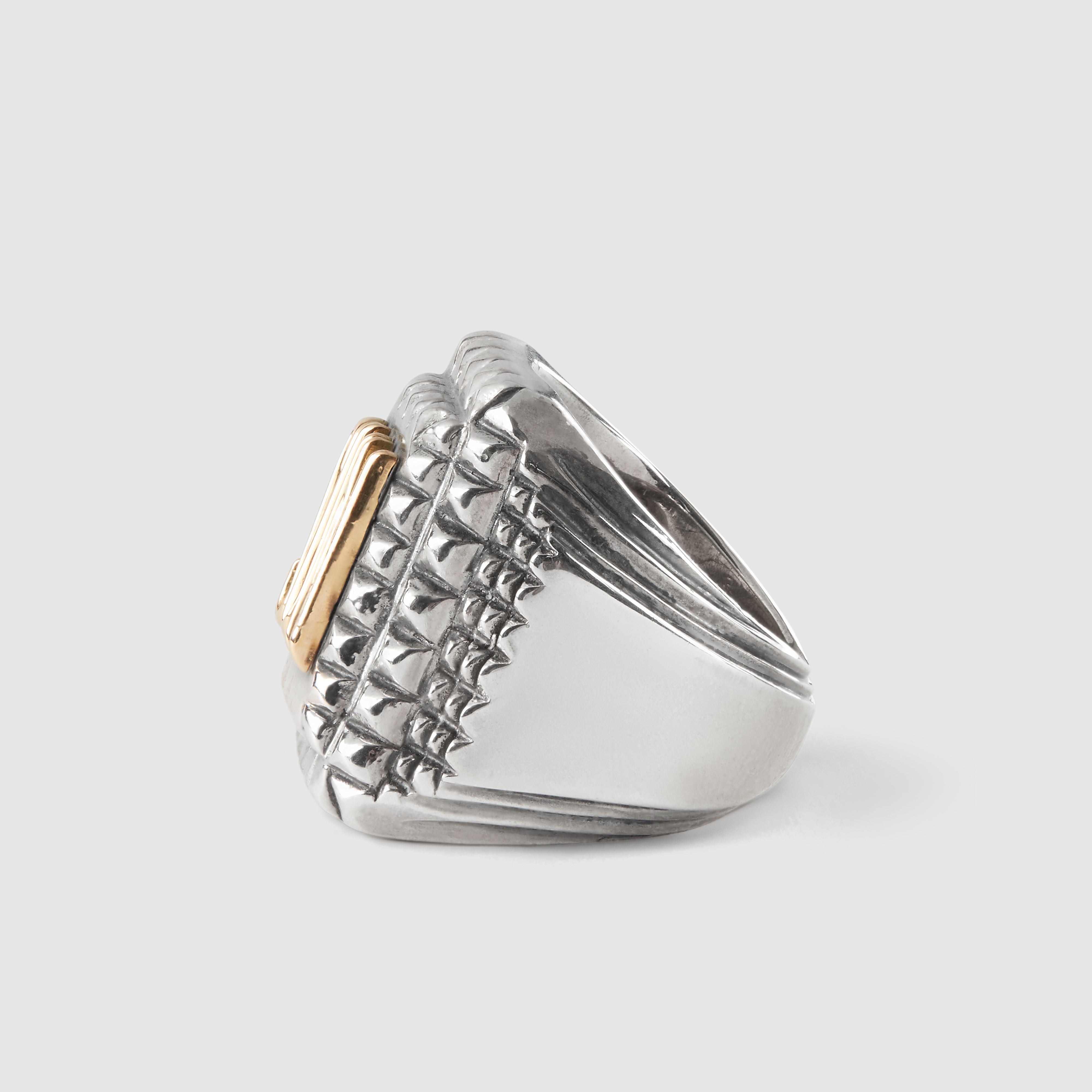 Natural Instinct - Sun God Ring - (Silver/Yellow Gold)