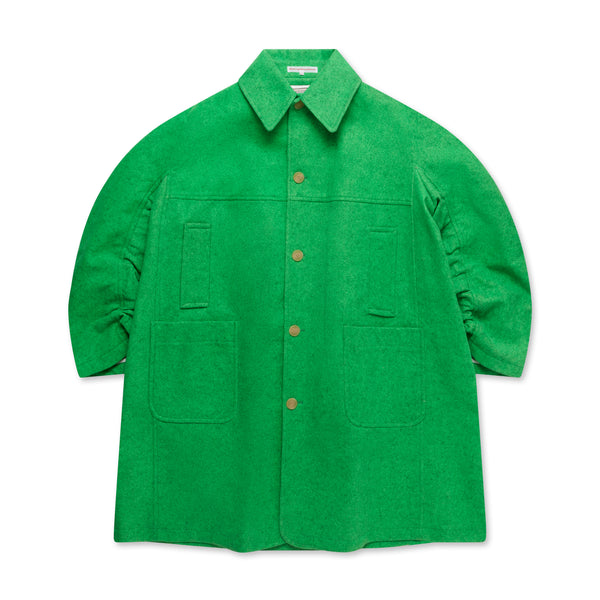 Walter Van Beirendonck - Men’s Superb Bird Of Paradise Coat - (Green)