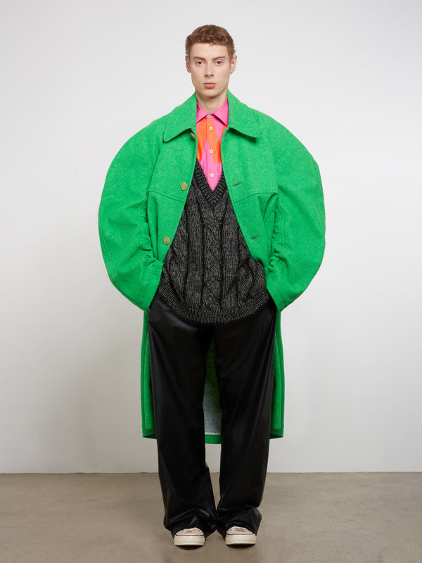 Walter Van Beirendonck - Men’s 3D Oversized Knit - (Black)