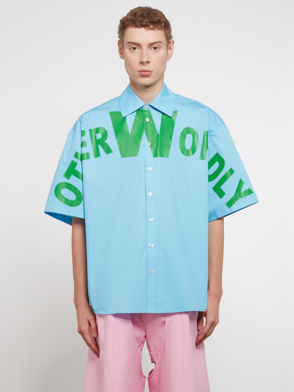 Walter Van Beirendonck - Men’s Star Shirt Otherworldly - (Blue)