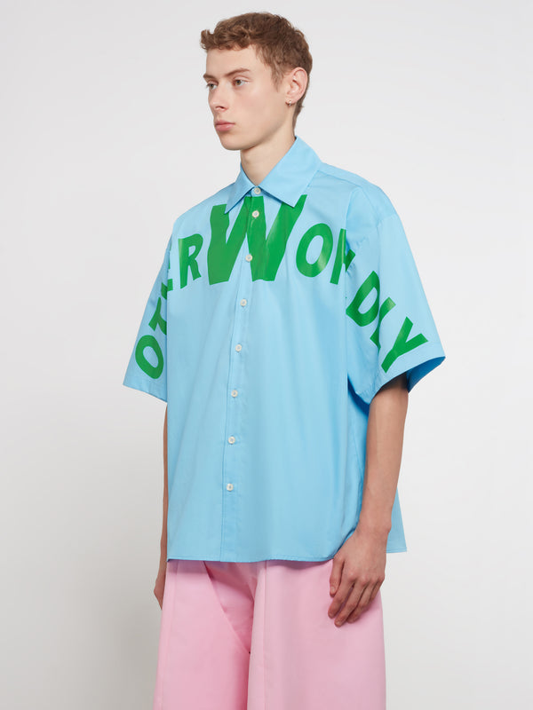 Walter Van Beirendonck - Men’s Star Shirt Otherworldly - (Blue)