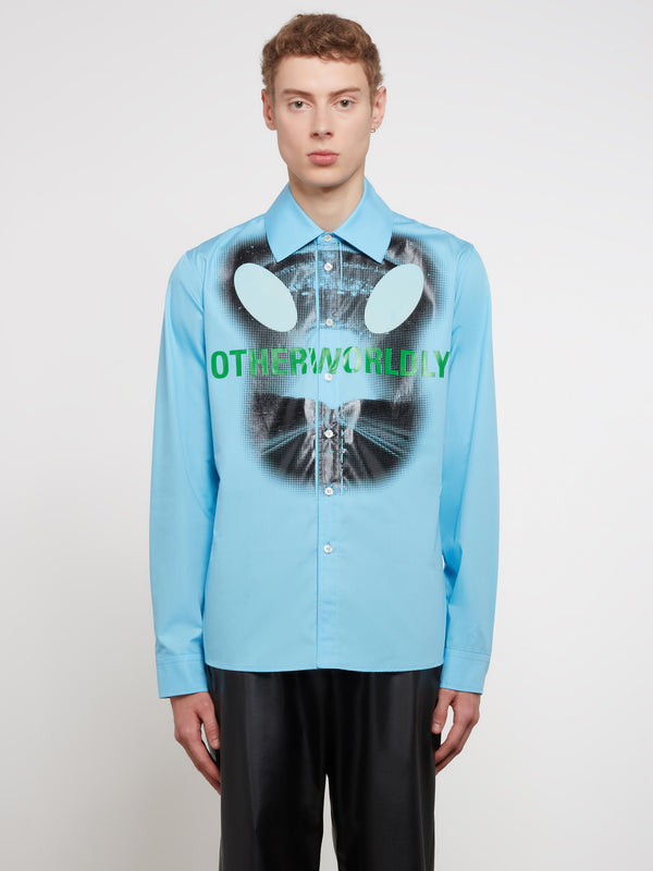 Walter Van Beirendonck - Men’s Star Shirt Otherworldly - (Blue)