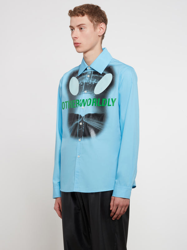 Walter Van Beirendonck - Men’s Star Shirt Otherworldly - (Blue)