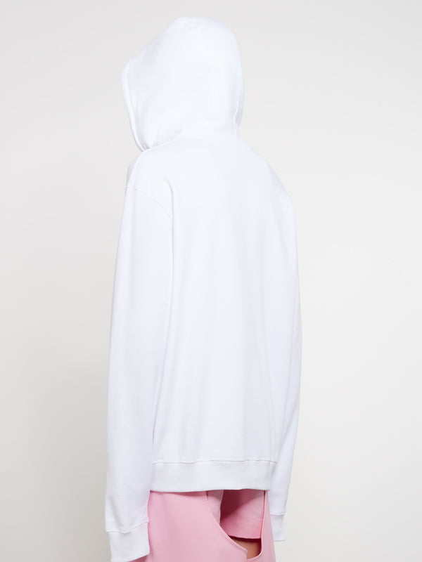 Walter Van Beirendonck - Men’s Rainbow Oversized Hoody - (White)
