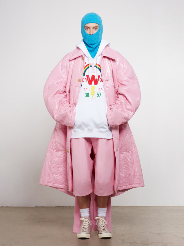Walter Van Beirendonck - Men’s Rainbow Oversized Hoody - (White)