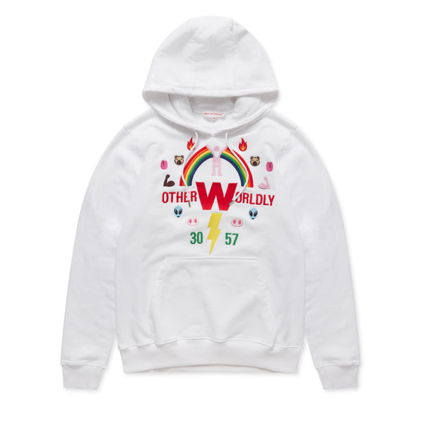 Walter Van Beirendonck - Men’s Rainbow Oversized Hoody - (White)