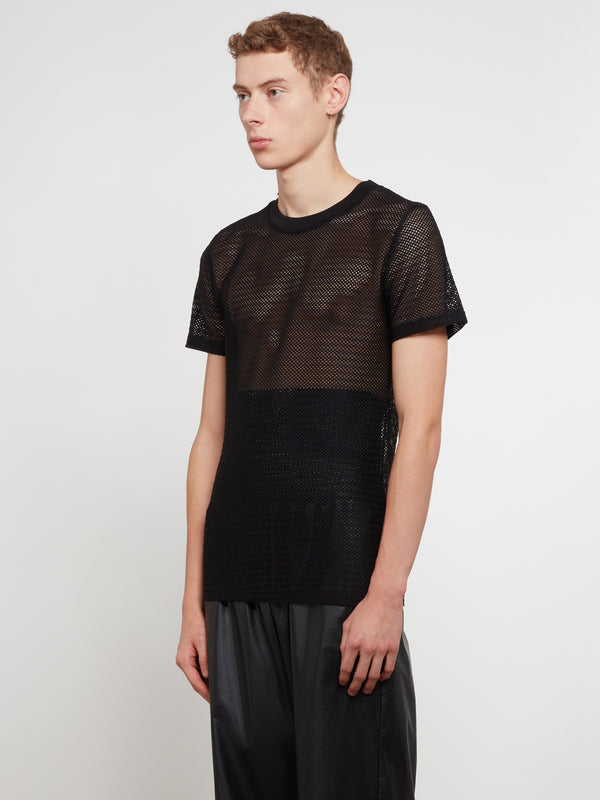 Walter Van Beirendonck - Men’s Net Top - (Black)
