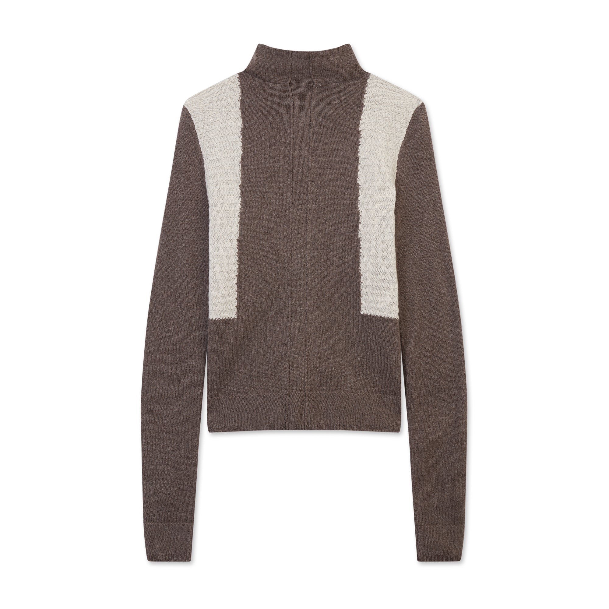 Rick Owens - Men’s Mastodon Cropped Knit Sweater - (Dust/Pearl)