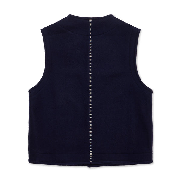 3Man - DSM Exclusive Men’s Blanket Vest - (Navy)