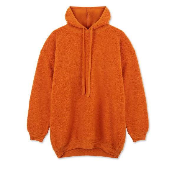 3Man - Men’s Cashmere Fleece Hoodie - (Orange)