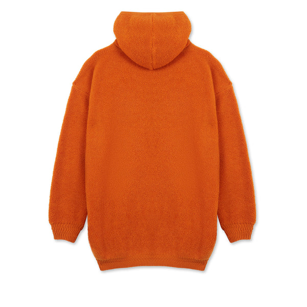 3Man - Men’s Cashmere Fleece Hoodie - (Orange)