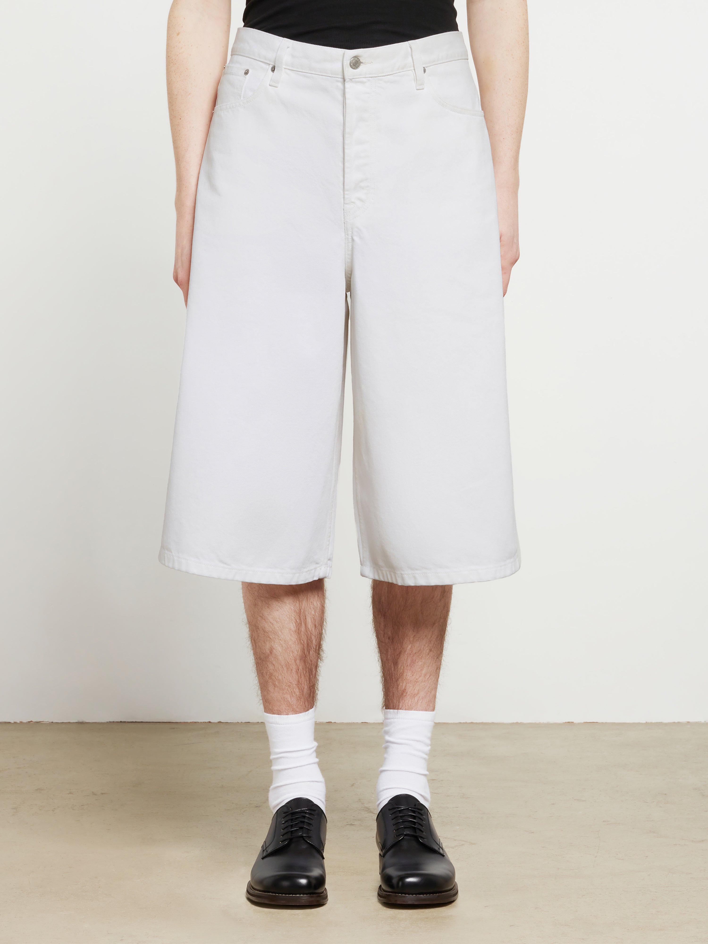 Dries Van Noten Men's Pino Shorts (Off-White) | Dover Street