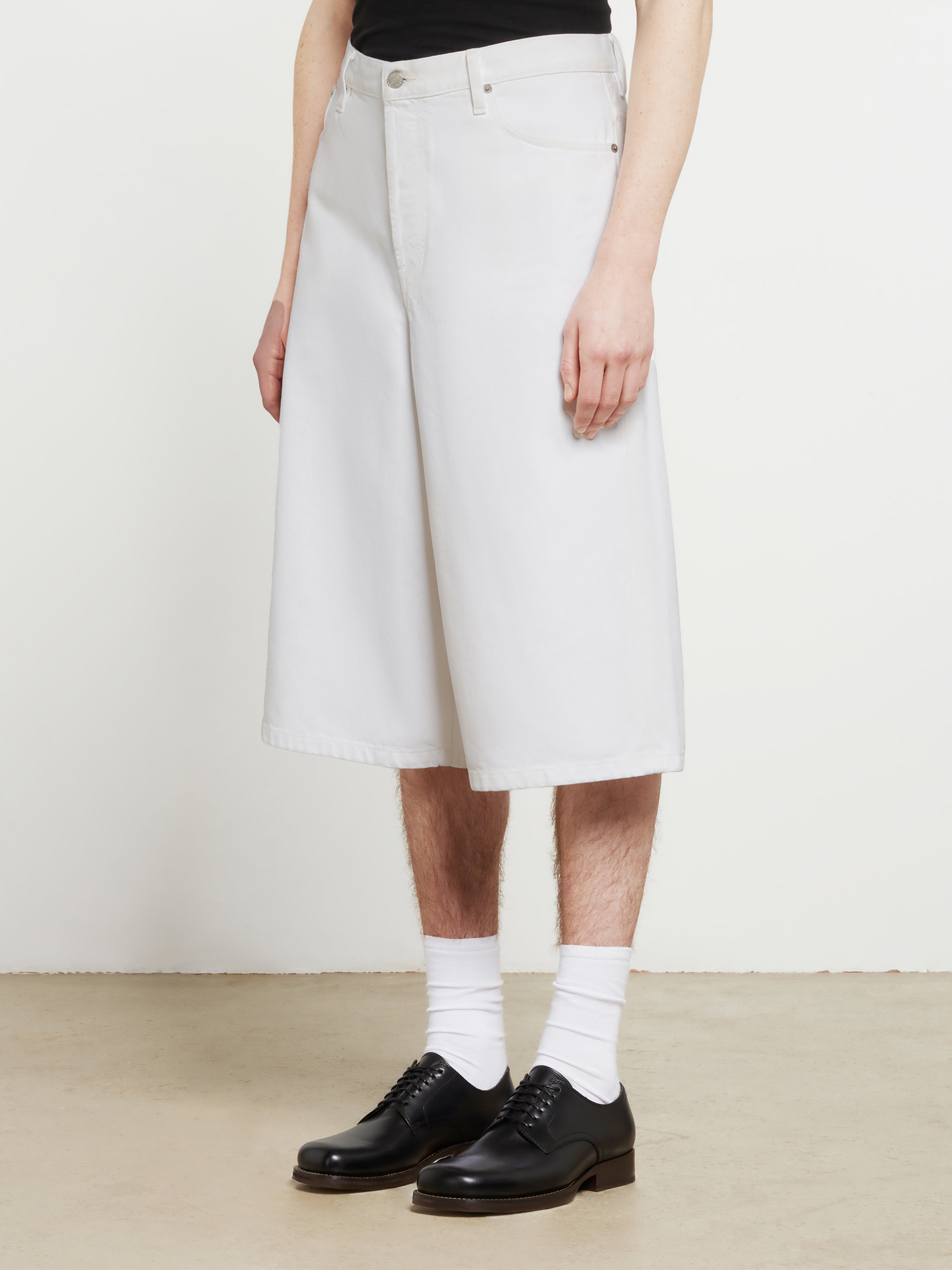 Dries Van Noten Men's Pino Shorts (Off-White) | Dover Street