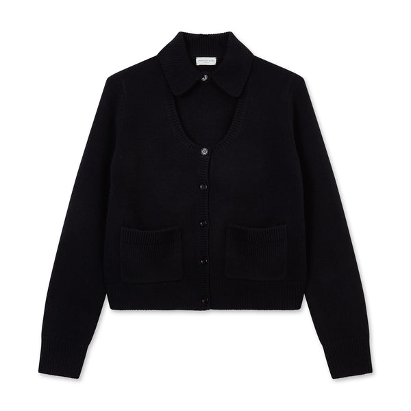 Dries Van Noten - Women’s Wool Cardigan - (Black)