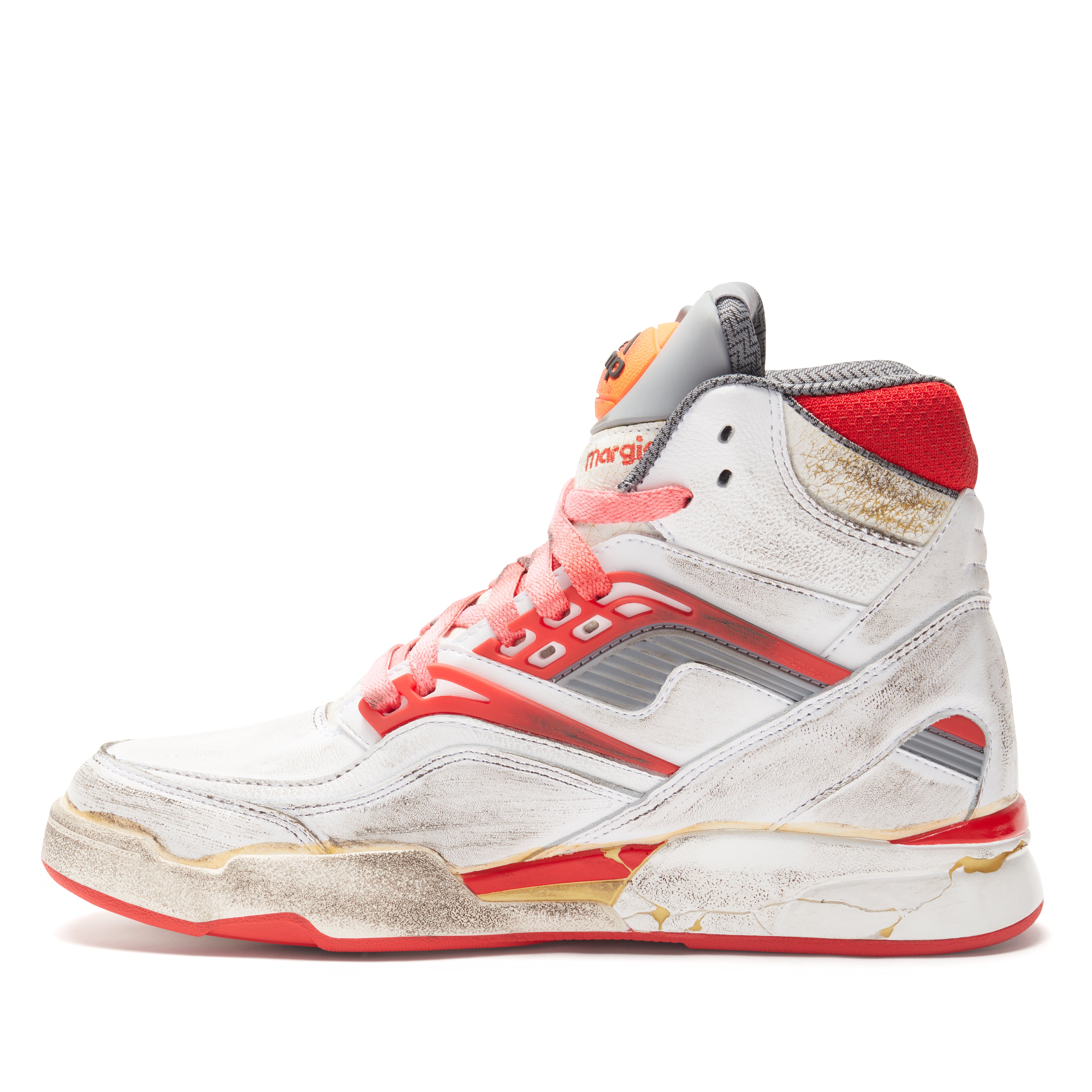 Martin Margiela - Reebok TZ Pump Deadstock Sneakers - (White/Red)