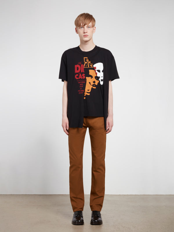 Raf Simons - Men’s Slim Fit Denim Pants - (Dark Brown)