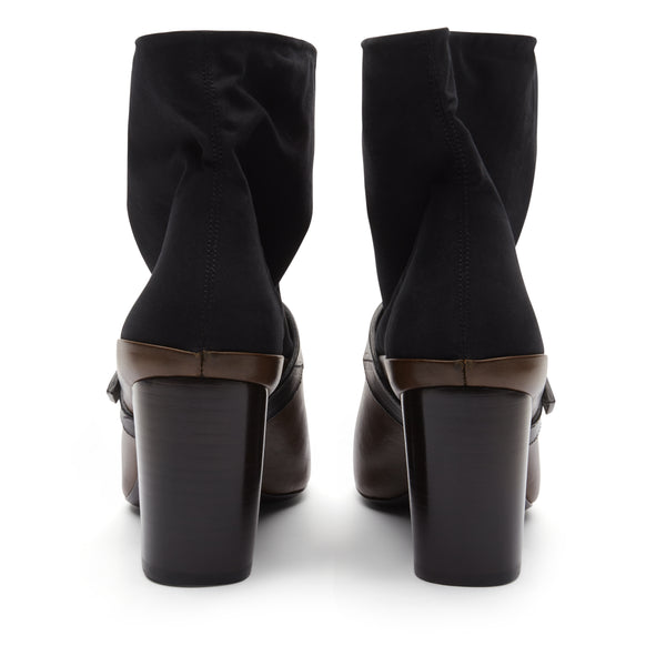 Lemaire - Women’s Canvas Mid Boot - (Black/Mushroom)
