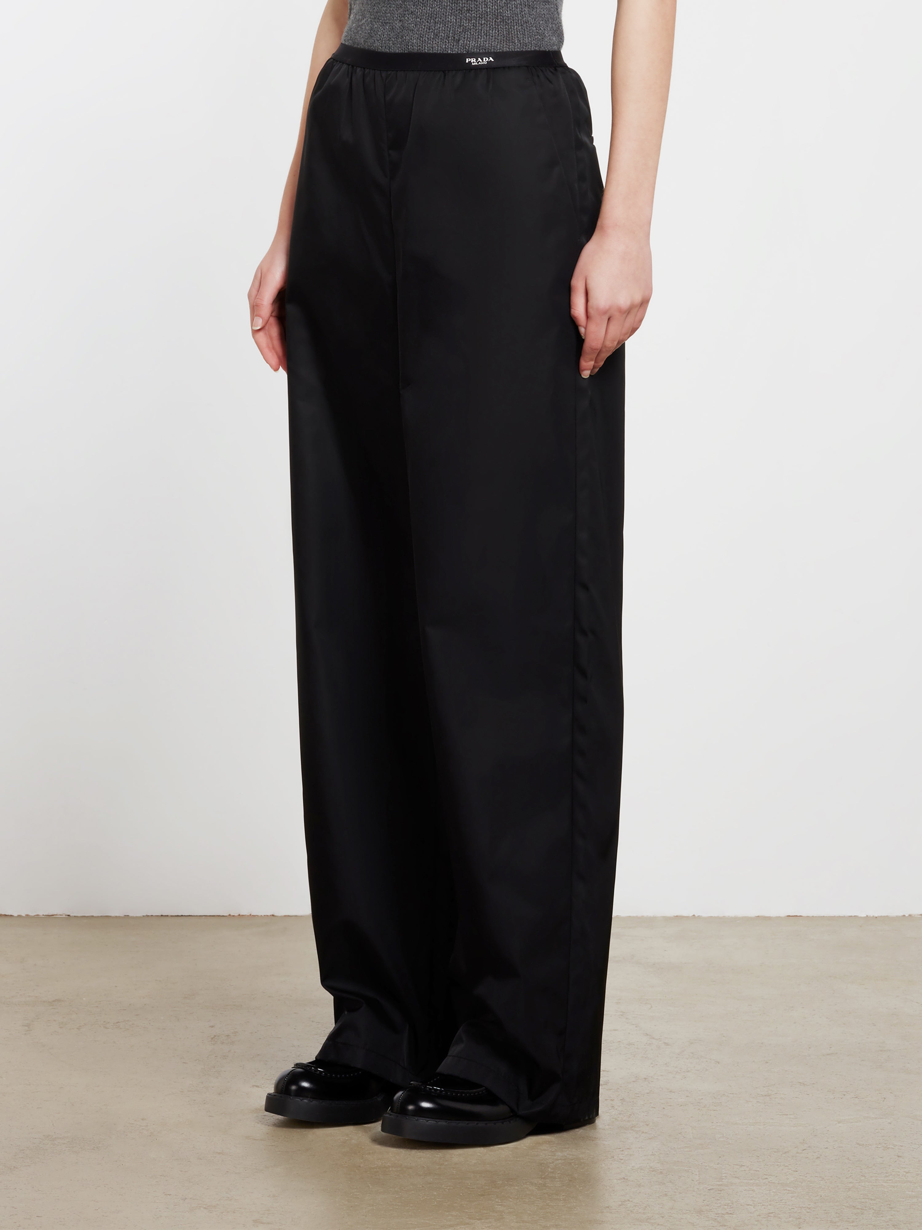 Prada Women's Re-Nylon Pants (Black) | Dover Street Market E-Shop 