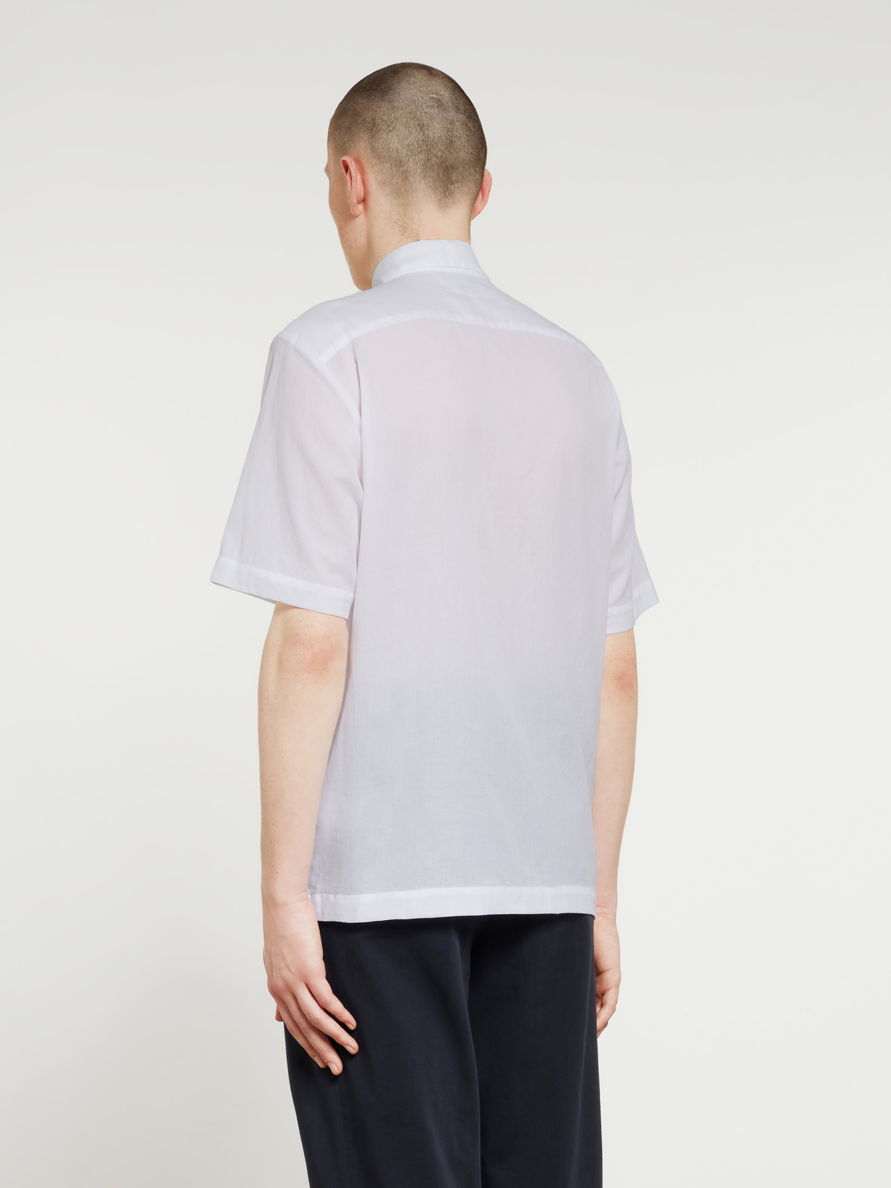 Dries Van Noten - Men’s Short Sleeve Shirt - (White)