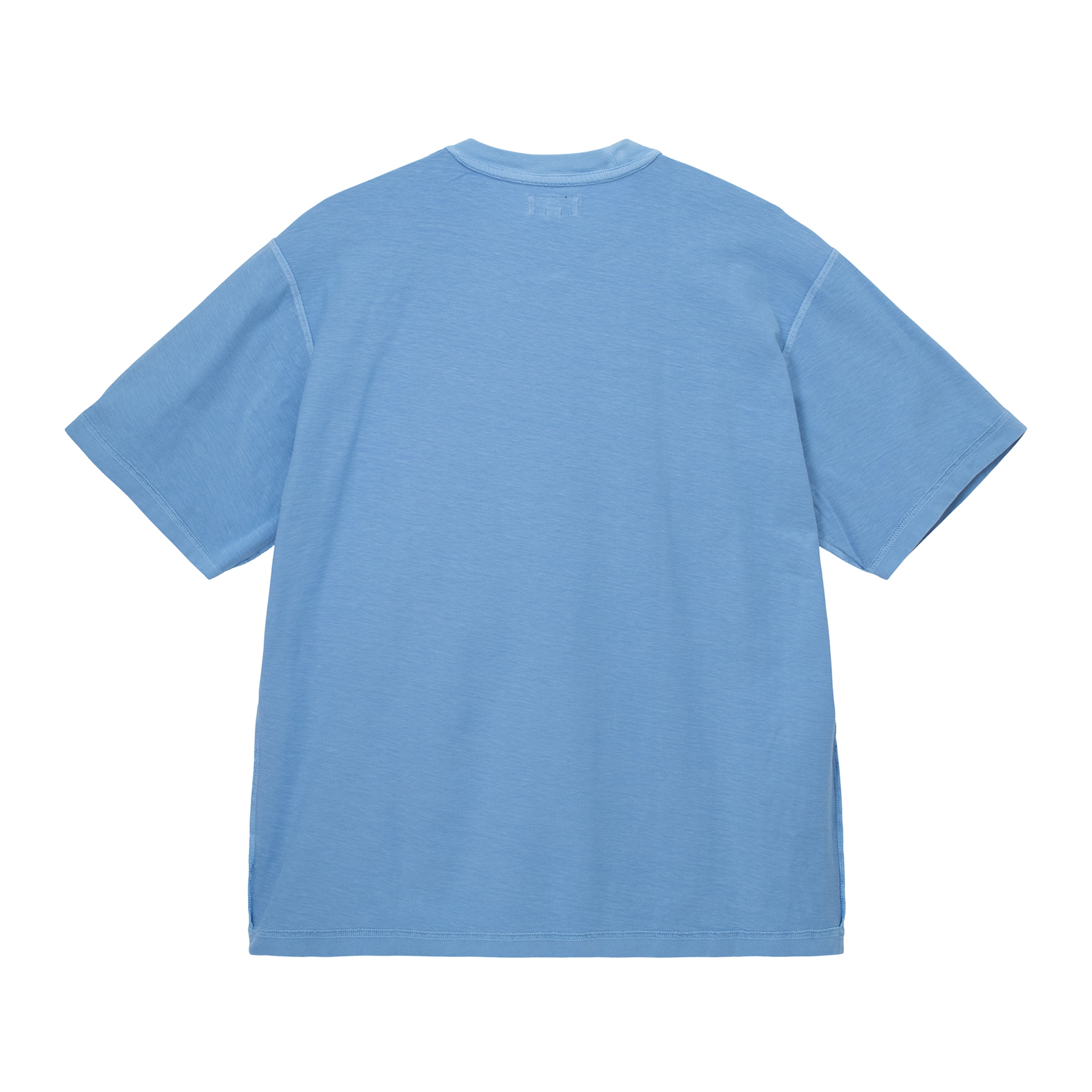 Stussy Men's Pig. Dyed Inside Out Crew (Blue) | Dover Street