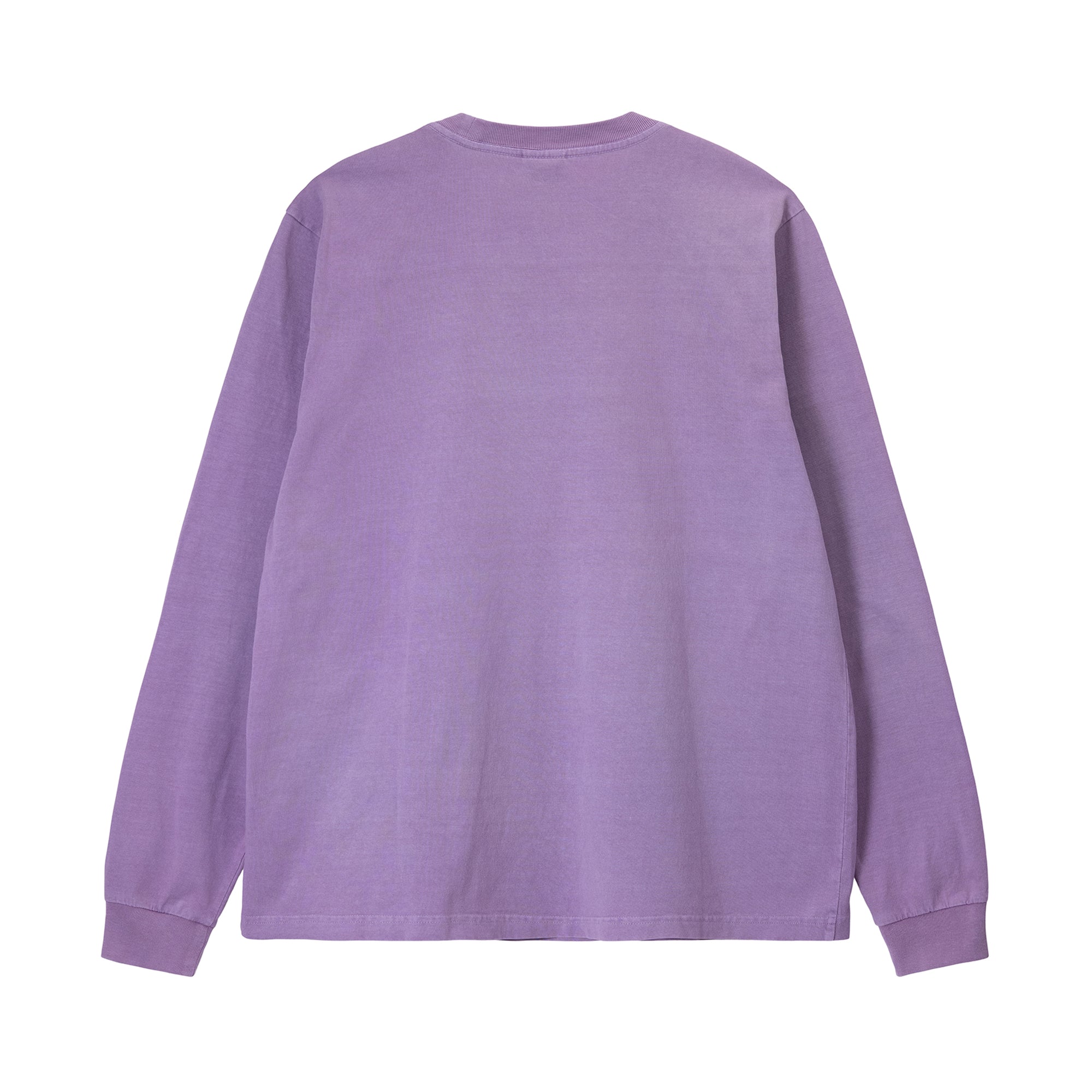 Stussy - Pigment Dyed Ls Crew - (Lavender) view 2