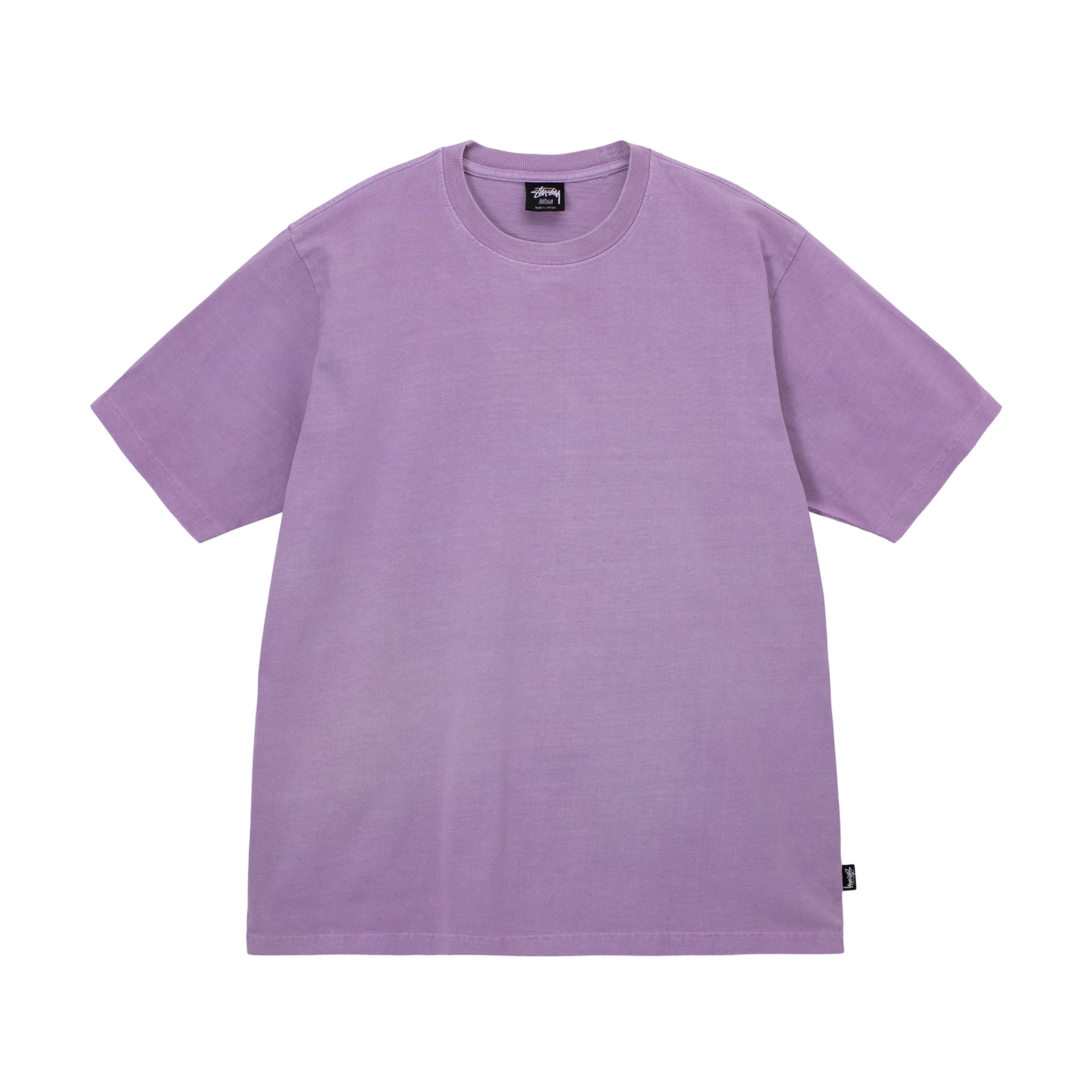 Stussy Men's Pigment Dyed Crew (Lavender) | Dover Street Market E