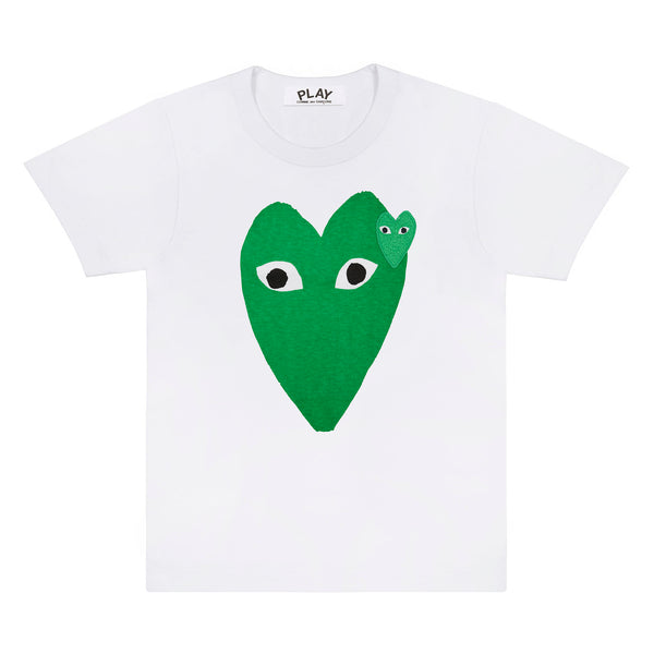 Play - Green T-Shirt - (White)