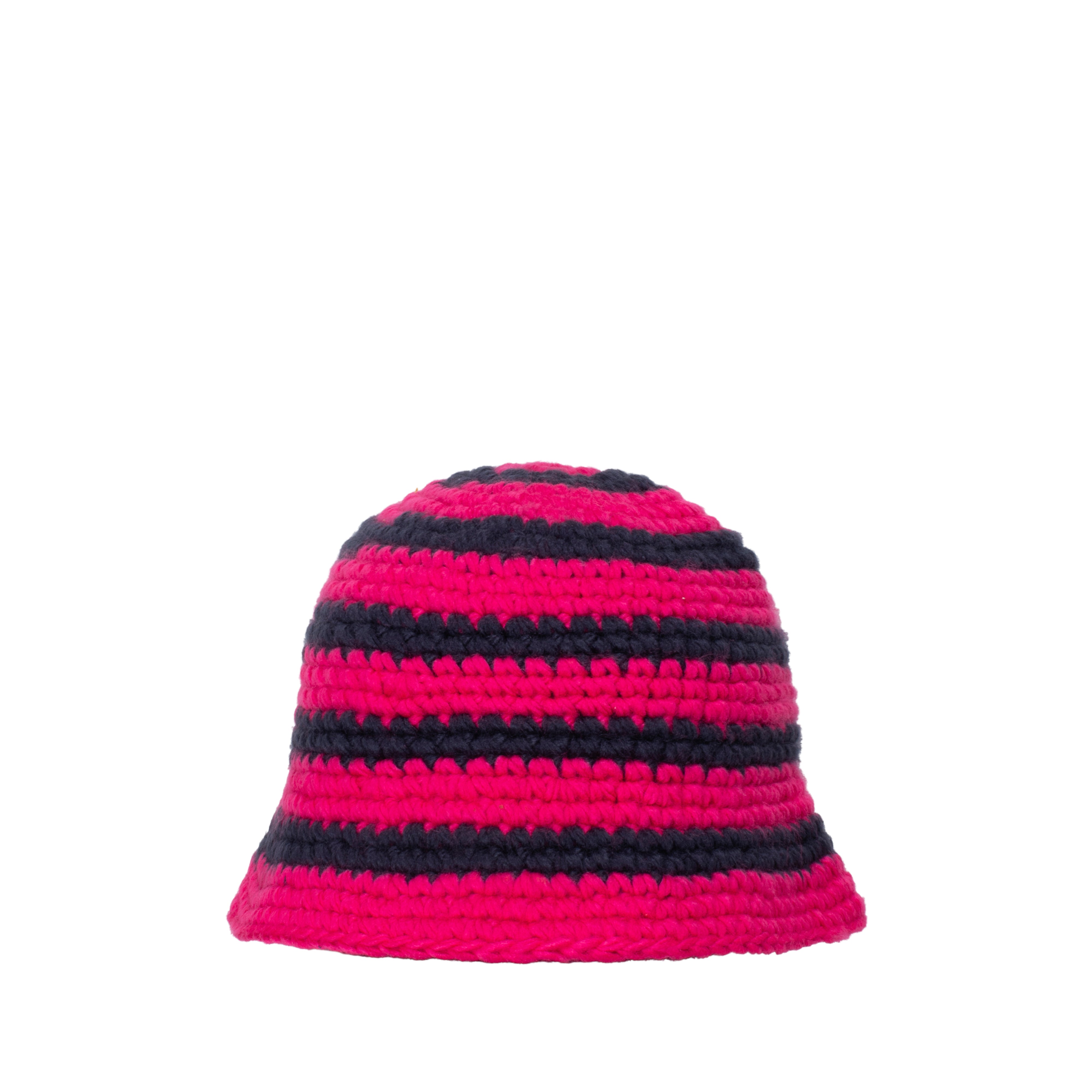 Stussy - Swirl Knit Bucket Hat - (Hot Pink)