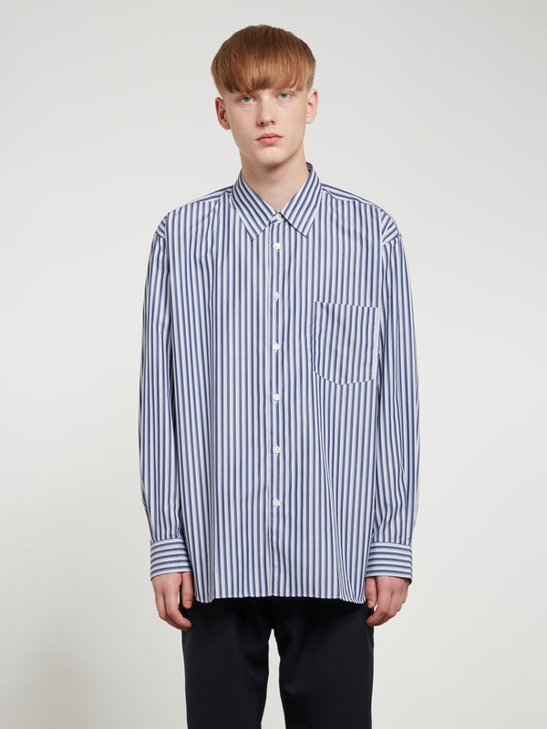 CDG Shirt Forever - Wide Fit Stripe Shirt - (Stripe 5)