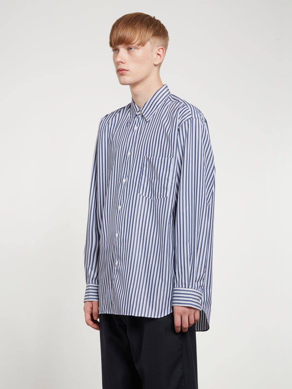 CDG Shirt Forever - Wide Fit Stripe Shirt - (Stripe 5)