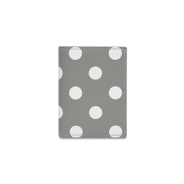 CDG Wallet - Polka Dot Bifold Wallet - (Grey SA0641PD)