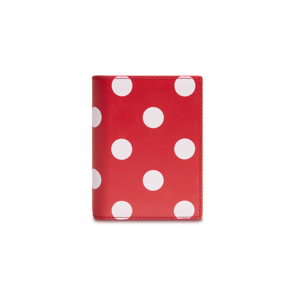 CDG Wallet - Polka Dot Red Bifold Wallet - (SA0641PD)