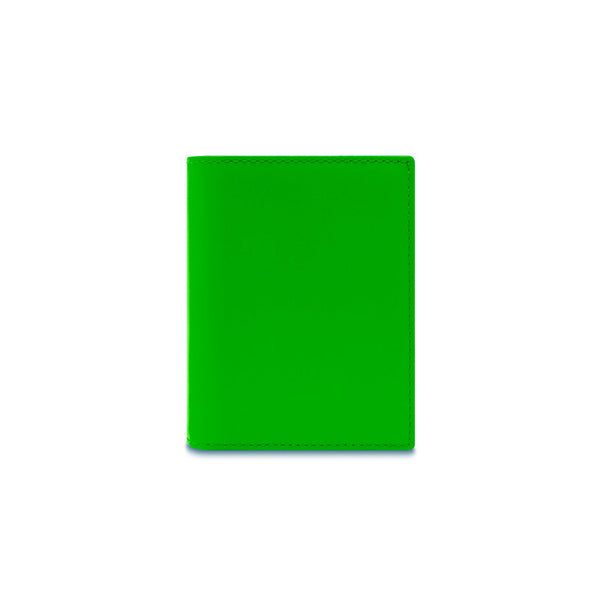 CDG Wallet - Super Fluo Green/Orange Bifold Wallet - (SA0641SF)