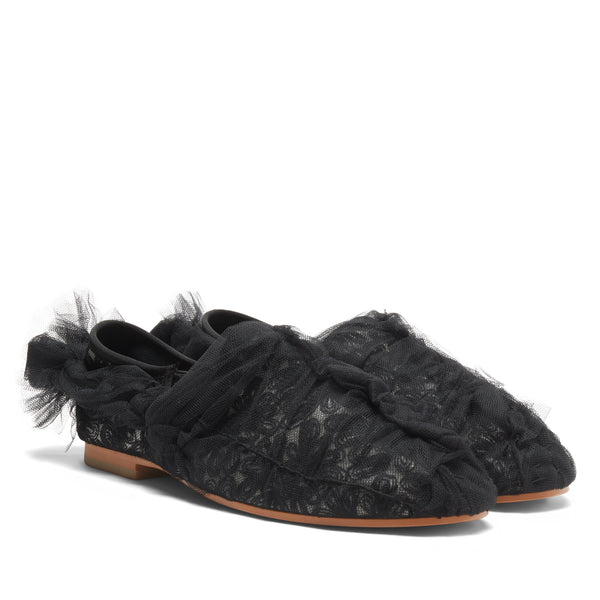 Tao - Women’s Flat Shoes - (Black)
