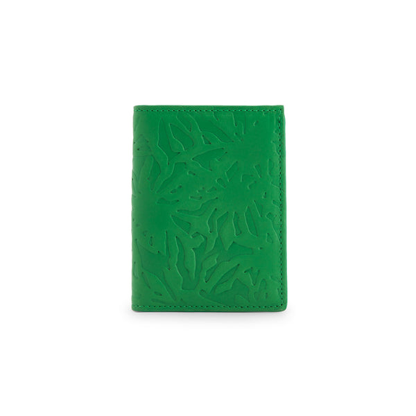 CDG Wallet - Embossed Forest Bifold Wallet - (Green SA0641EF)